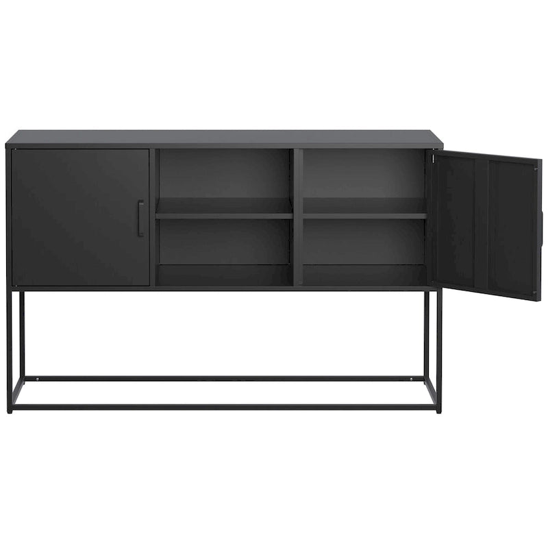 Metal Sideboard Cabinet with Adjustable feet
