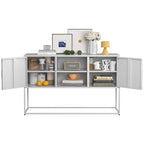 Metal Sideboard Cabinet with Adjustable feet