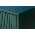 Accent Four Door Wood with Adjustable Shelves Storage Cabinet