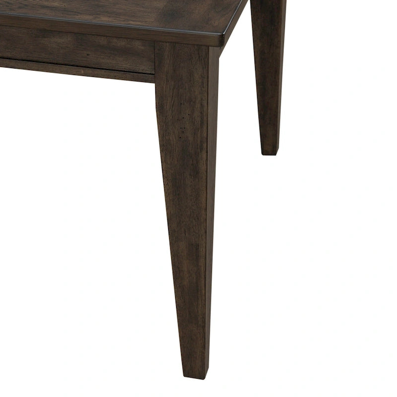 Midland Falls Rustic Brown 6 Piece Rectangular Table Set