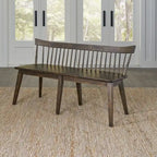 Midland Falls Rustic Brown 6 Piece Rectangular Table Set
