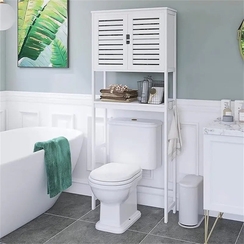 BathroomStorage Cabinet - 10.63D x 25.4W x 68.9H