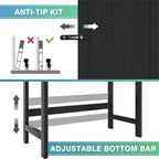 BathroomStorage Cabinet - 10.63D x 25.4W x 68.9H