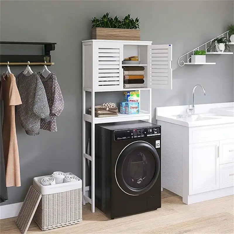 BathroomStorage Cabinet - 10.63D x 25.4W x 68.9H