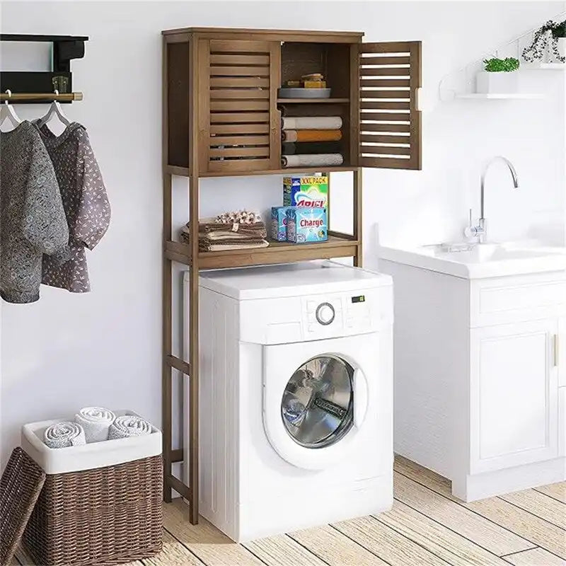 BathroomStorage Cabinet - 10.63D x 25.4W x 68.9H