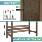 BathroomStorage Cabinet - 10.63D x 25.4W x 68.9H