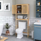 BathroomStorage Cabinet - 10.63D x 25.4W x 68.9H