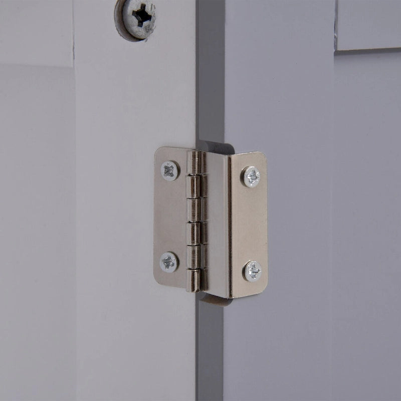 Pedestal Sink Storage Cabinet, Vanity Cabinet,Under Sink Bathroom Cabinet with U-shape and Adjustable Internal Shelf