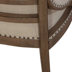 Americana Farmhouse Dusty Taupe Trestle Table Set with Dining Chairs Various Options