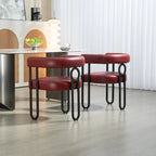 Contemporary Designed Upholstered Accent Chair set of 2