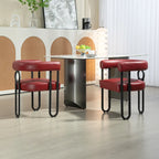 Contemporary Designed Upholstered Accent Chair set of 2