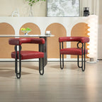 Contemporary Designed Upholstered Accent Chair set of 2