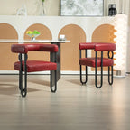Contemporary Designed Upholstered Accent Chair set of 2